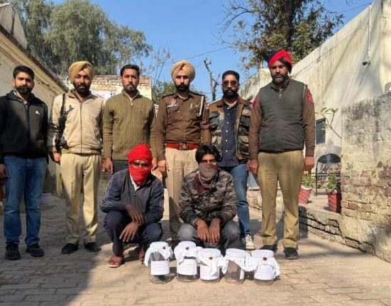 Mansa-Operation-prahar-two-arrested