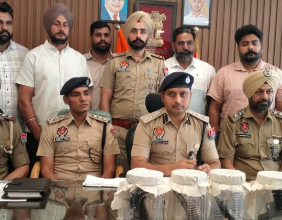 mansa-police-arrest-six-recover-five-illegal-weapons-and-15-live-cartridges