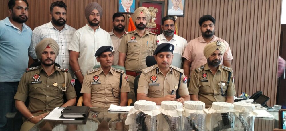 mansa-police-arrest-six-recover-five-illegal-weapons-and-15-live-cartridges